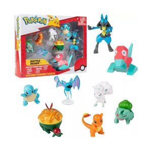 Pokemon Battle Figure Multi-Pack With 8 Collectible Figures Including Pikachu Ch